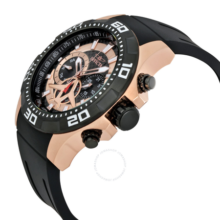 Invicta Aviator Multi-Function Black Dial Men's Watch 21740