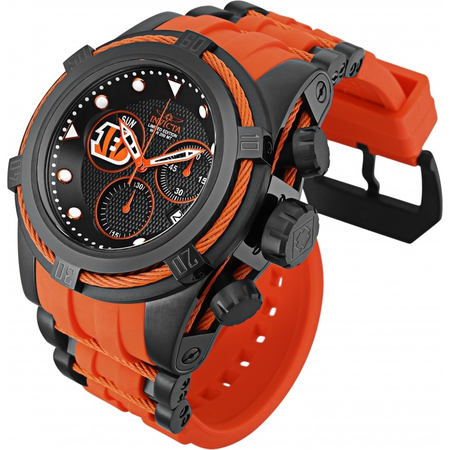 Invicta Invicta NFL Cincinnati Bengals Chronograph Quartz Black Dial Men's Watch 30229 30229