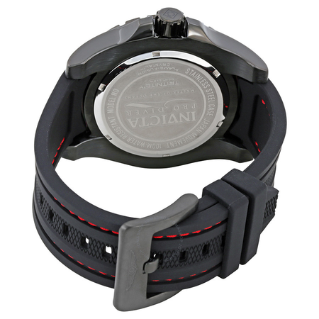 Invicta Pro Diver Black Dial Black Polyurethane Men's Watch 23735