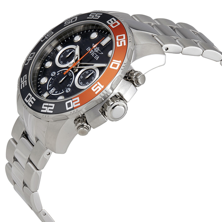Invicta Pro Diver Chronograph Charcoal Dial Men's Watch 22230