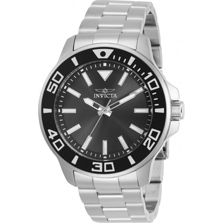 Invicta Invicta Pro Diver Quartz Charcoal Dial Men's Watch 30744 30744