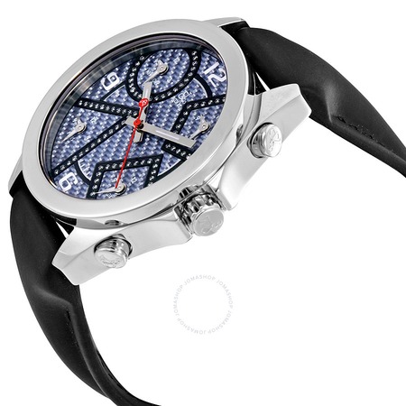 Jacob & Co. Jacob & Co Five time Zone Carbon Fiber Dial Diamond Men's Watch JCM-97DA