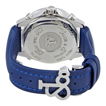 Jacob & Co. Jacob & Co Five Time Zone Carbon Fiber Dial Watch JCM-95DA