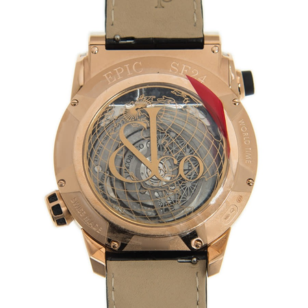 Jacob & Co. EPIC SF24 Tourbillon Baguette Automatic Diamond Black Dial Men's Watch ES80240BDBDACA4A