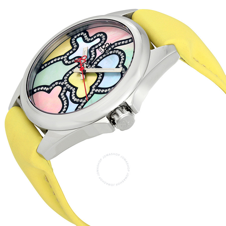 Jacob & Co. Jacob and Co. One Time Zone Mother of Pearl Dial Diamond Ladies Watch JC-TZM23