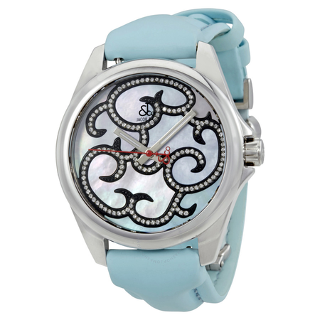 Jacob & Co. Jacob and Co. One Time Zone Mother of Pearl Diamond Ladies Watch JC-TZM22