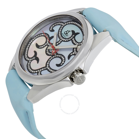 Jacob & Co. Jacob and Co. One Time Zone Mother of Pearl Diamond Ladies Watch JC-TZM22
