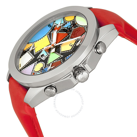 Jacob & Co. Jacob and Company Five Time Zone Diamond-Accented Multi-Colored Dial Unisex Watch JCM113DA