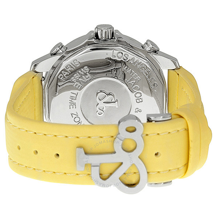 Jacob & Co. Jacob and Company Five Time Zones Mother of Pearl Diamond Dial Unisex Watch JCM24DA
