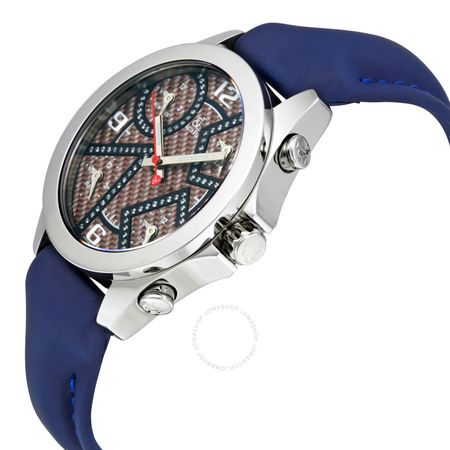 Jacob & Co. Jacob & Co Five Time Zone Brown Carbon Fiber Dial Men's Watch JCM-98DA