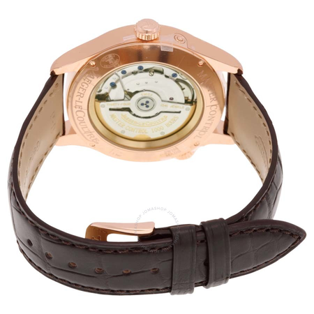 Jaeger LeCoultre Master Control Geographic Automatic Silver Dial 18kt Pink Gold Men's Watch Q1422521