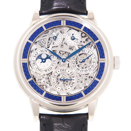 Jaeger LeCoultre Master Grande Tradition Skeleton Dial Men's Watch Q50635SQ
