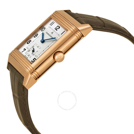 Jaeger LeCoultre Reverso Grande Taille Silver guilloche Dial Men's Watch Q2702521