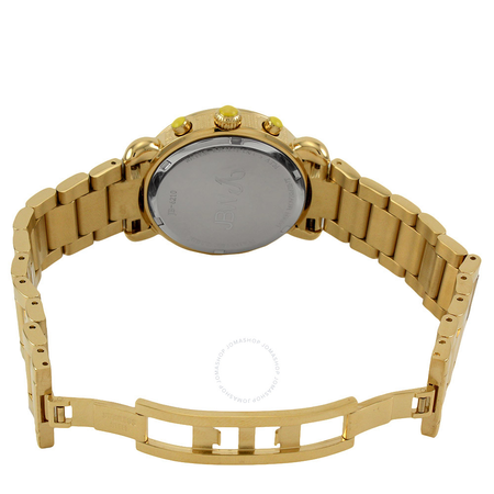 JBW Victory Black Pave Dial Chronograph Diamond Ladies Watch JB-6210-B
