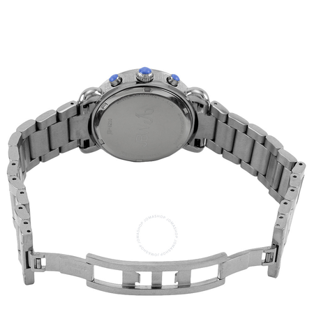JBW Victory Chronograph Mother of Pearl Dial Diamond Stainless Steel Ladies Watch JB-6210-D
