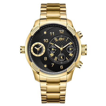 JBW Men's G3 0.16 ctw Diamond 18K Gold-Plated Watch J6344B
