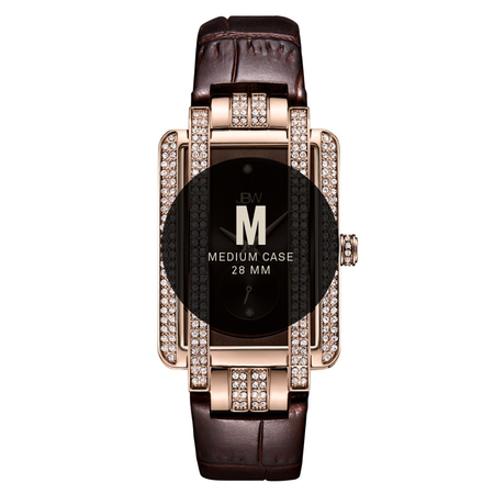JBW Mink Quartz Diamond Crystal Brown Dial Ladies Watch J6358L-B