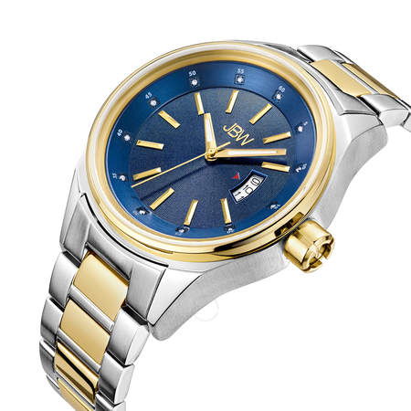 JBW Rook Blue Dial Two-tone Stainless Steel Men's Watch J6287N