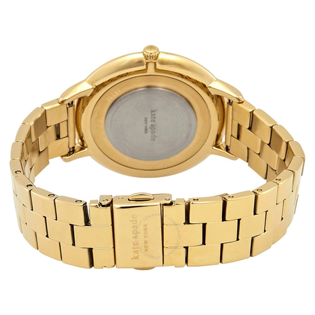 Kate Spade Metro Scallop White Dial Ladies Gold-tone Watch KSW1494
