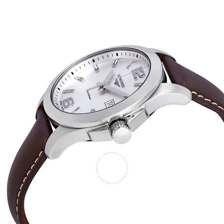 Longines Conquest Silver Dial Men's Watch L3.759.4.76.5