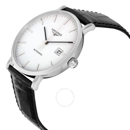 Longines Elegant Automatic White Dial Men's Watch L49104122 L4.910.4.12.2