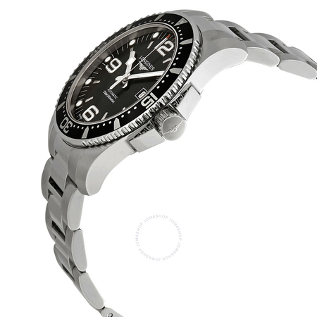 Longines Hydroconquest Automatic Black Dial Men's Watch L3.841.4.56.6
