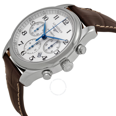 Longines Master Chronograph Automatic Silver Dial Men's Watch L27594783