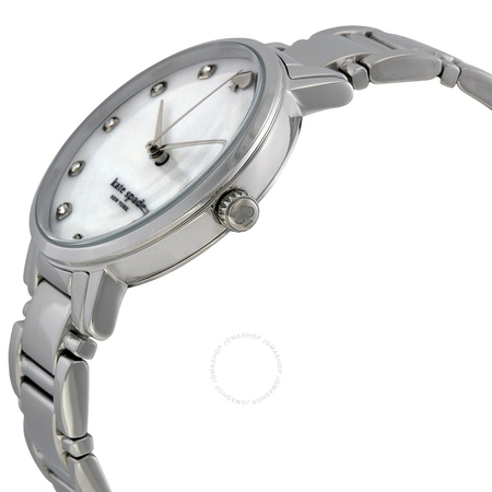 Kate Spade Open Box - Kate Spade Gramercy Mother of Pearl Dial Ladies Watch 1YRU0006