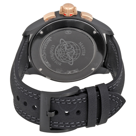 Jaeger LeCoultre Master Compressor Chronograph Black Dial Men's Watch Q205L570