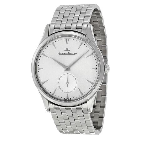 Jaeger LeCoultre Master Control Grande Ultra Thin Silver Dial Stainless Steel Men's Watch Q1358120