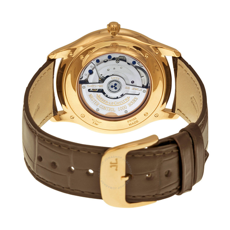 Jaeger LeCoultre Master Ultra Thin Beige Dial Pink Gold Men's Watch Q1282510