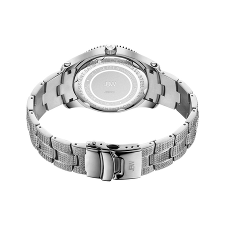 JBW Jet Setter GMT Quartz Silver Dial Men's Watch J6370B