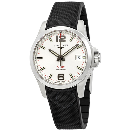 Longines Conquest V.H.P. White Dial Men's Watch L37164769 L3.716.4.76.9