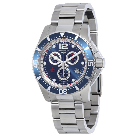 Longines HydroConquest Chronograph Blue Dial Men's Watch L38434966