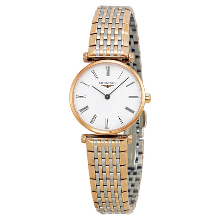 Longines La Grande Classique White Dial Two-tone Ladies Watch L42091917 L4.209.1.91.7