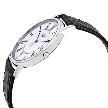 Longines Presence White Matte Dial Men's Watch L4.790.4.11.2