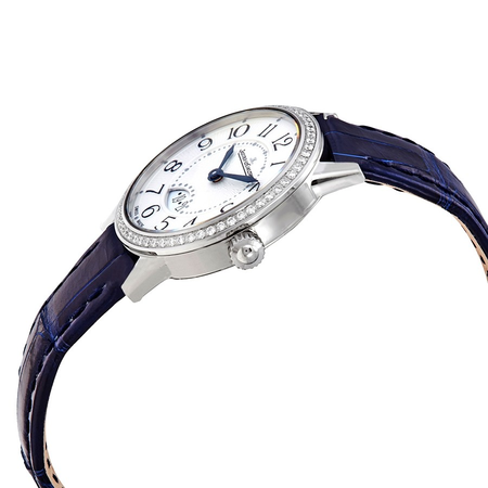 Jaeger LeCoultre Rendez-Vous Silvered Grey Dial Ladies Diamond Watch 3408530