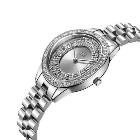 JBW Bellini Quartz Silver Dial Ladies Watch J6381C