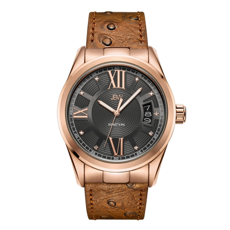 JBW Bond Quartz Diamond Grey Dial Men's Watch J6372B