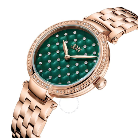 JBW Gala Green Dial Ladies Watch J6356B