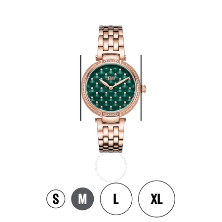 JBW Gala Green Dial Ladies Watch J6356B