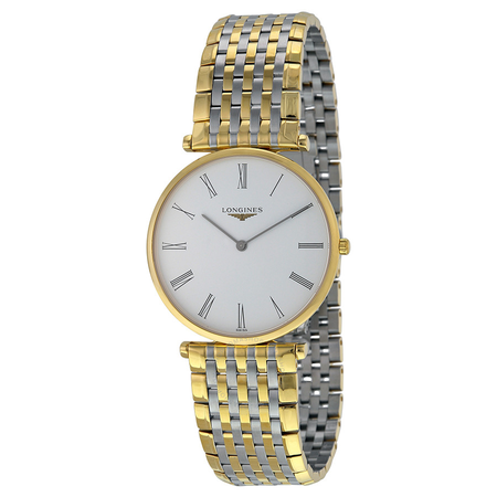 Longines La Grande Classique White Dial Two-tone Men's Watch L47552117 L4.755.2.11.7