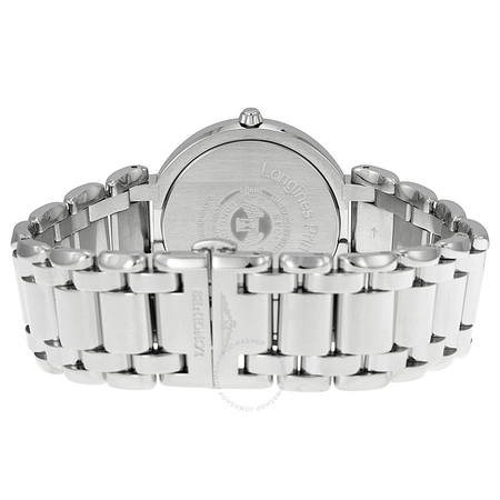 Longines Primaluna White Dial Diamond Stainless Steel Ladies Watch L8.114.4.87.6