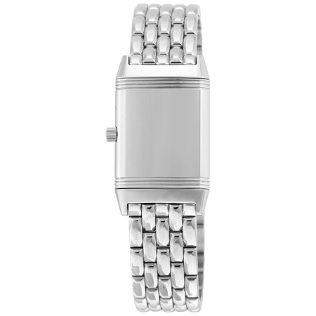 Jaeger LeCoultre Reverso White Dial Stainless Steel Ladies Watch Q2608110