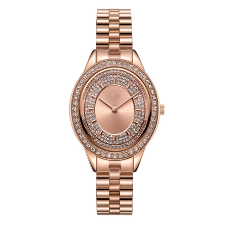 JBW Bellini Quartz Rose Gold Dial Ladies Watch J6381B