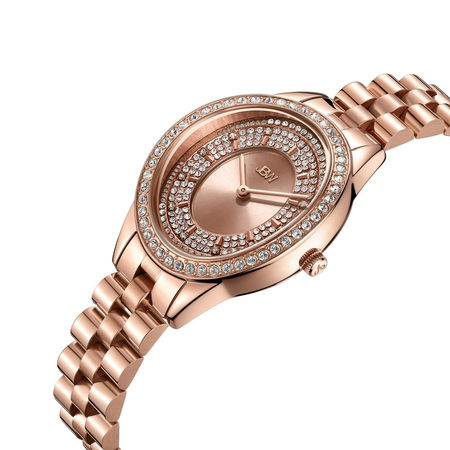 JBW Bellini Quartz Rose Gold Dial Ladies Watch J6381B