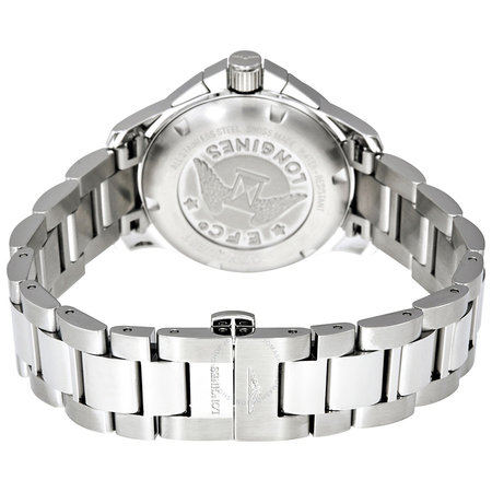 Longines Conquest Chronograph White Dial Unisex Watch L33794166 L3.379.4.16.6