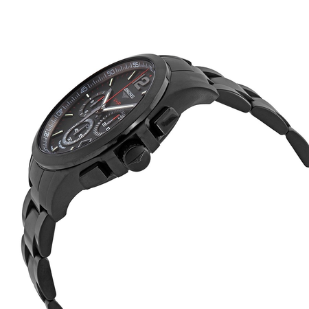 Longines Conquest V.H.P. Perpetual Chronograph Quartz Black Dial Men's Watch L3.717.2.56.6