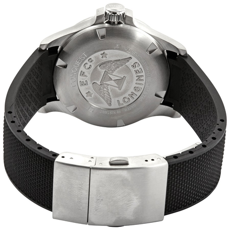 Longines Conquest V.H.P. Perpetual Quartz Black Dial Men's Watch L37264569
