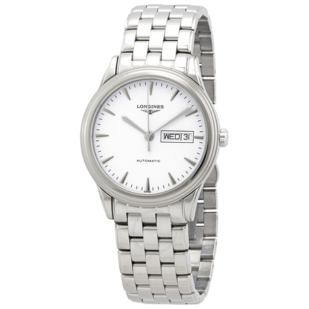 Longines Flagship Automatic White Dial Men's Watch L48994126
